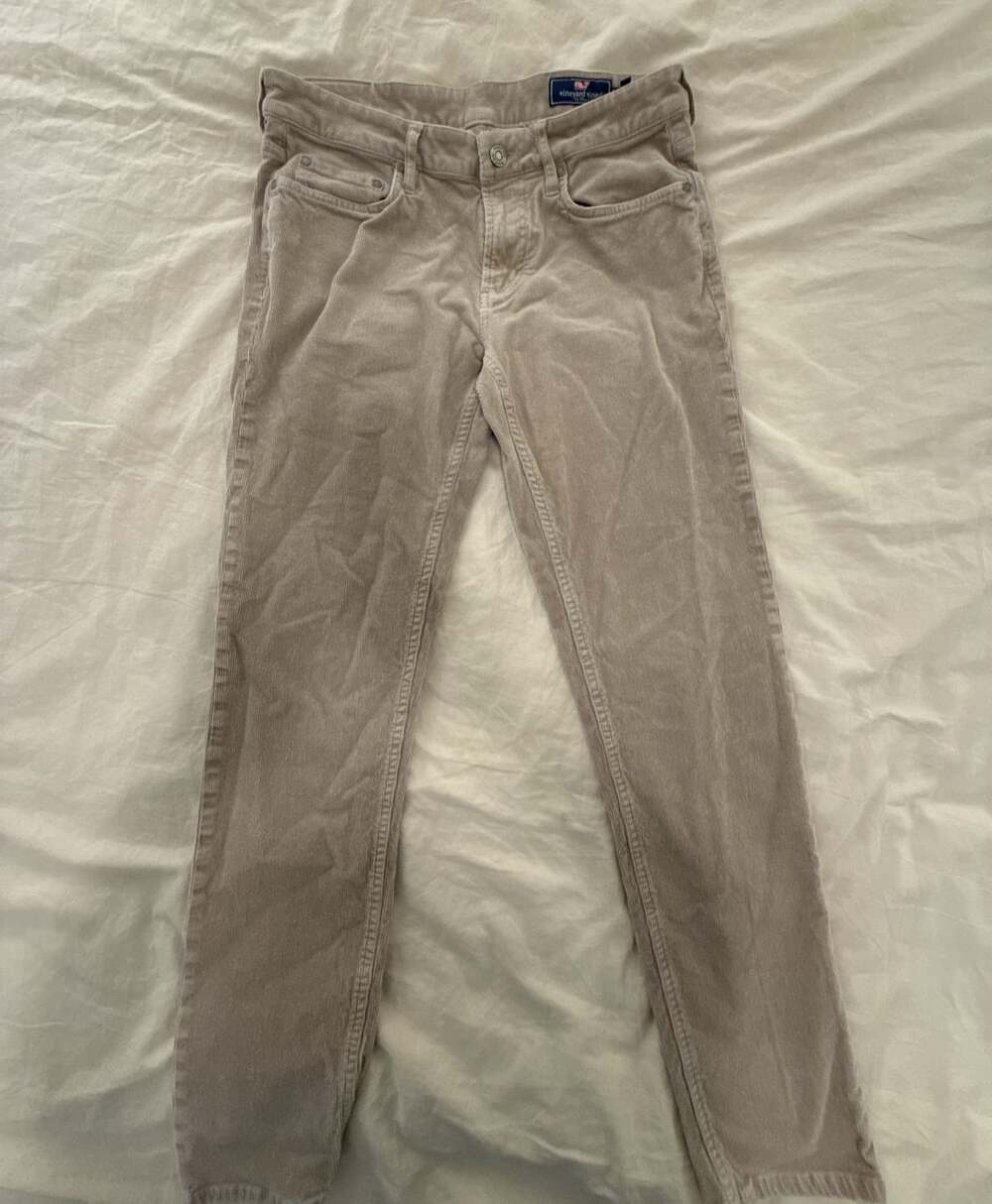 Vineyard Vines by Shep & Ian Beige Corduroy Pants 30x32